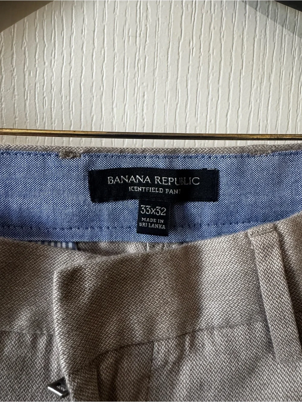 Banana Republic 33x32 Tan/Beige Pants